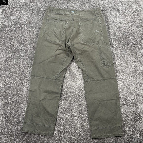 Kuhl Other - Kuhl Revolvr Pants Mens 34x30 Gray Vintage Patina Dye Canvas Hiking Outdoor